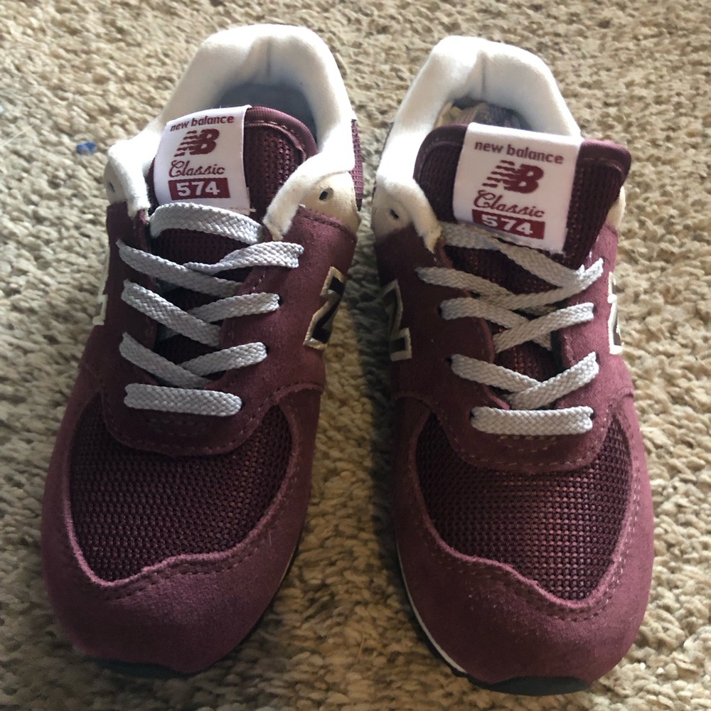 New Balance Kids Sneakers - Burgundy